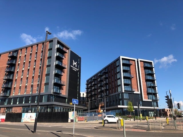 Flat Rolling Street in Salford