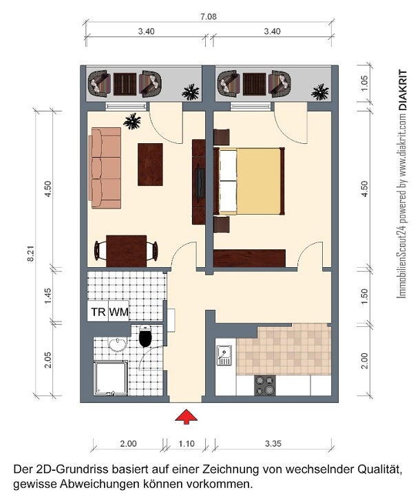Wohnung Lommatzscher Straße in Döbeln
