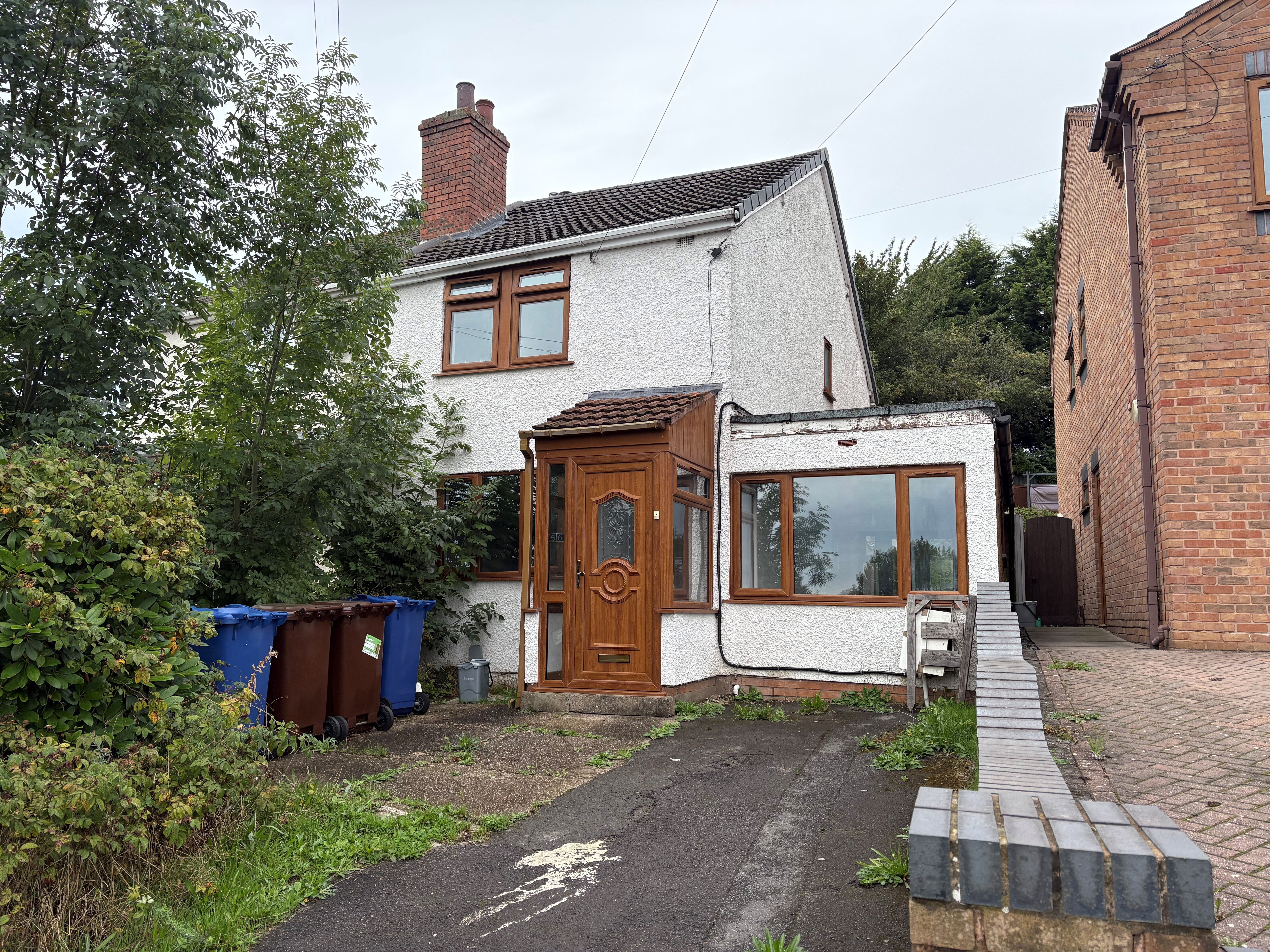 House Heath Gap Road in Cannock Chase