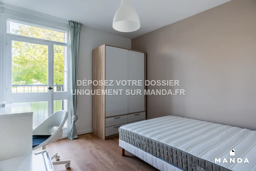 Chambre Rue César Franck à Créteil