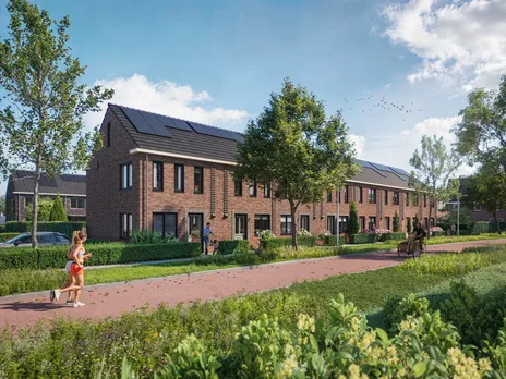 Huis In de wind in Swifterbant