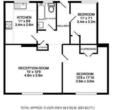 Flat Melford Road in Greater London