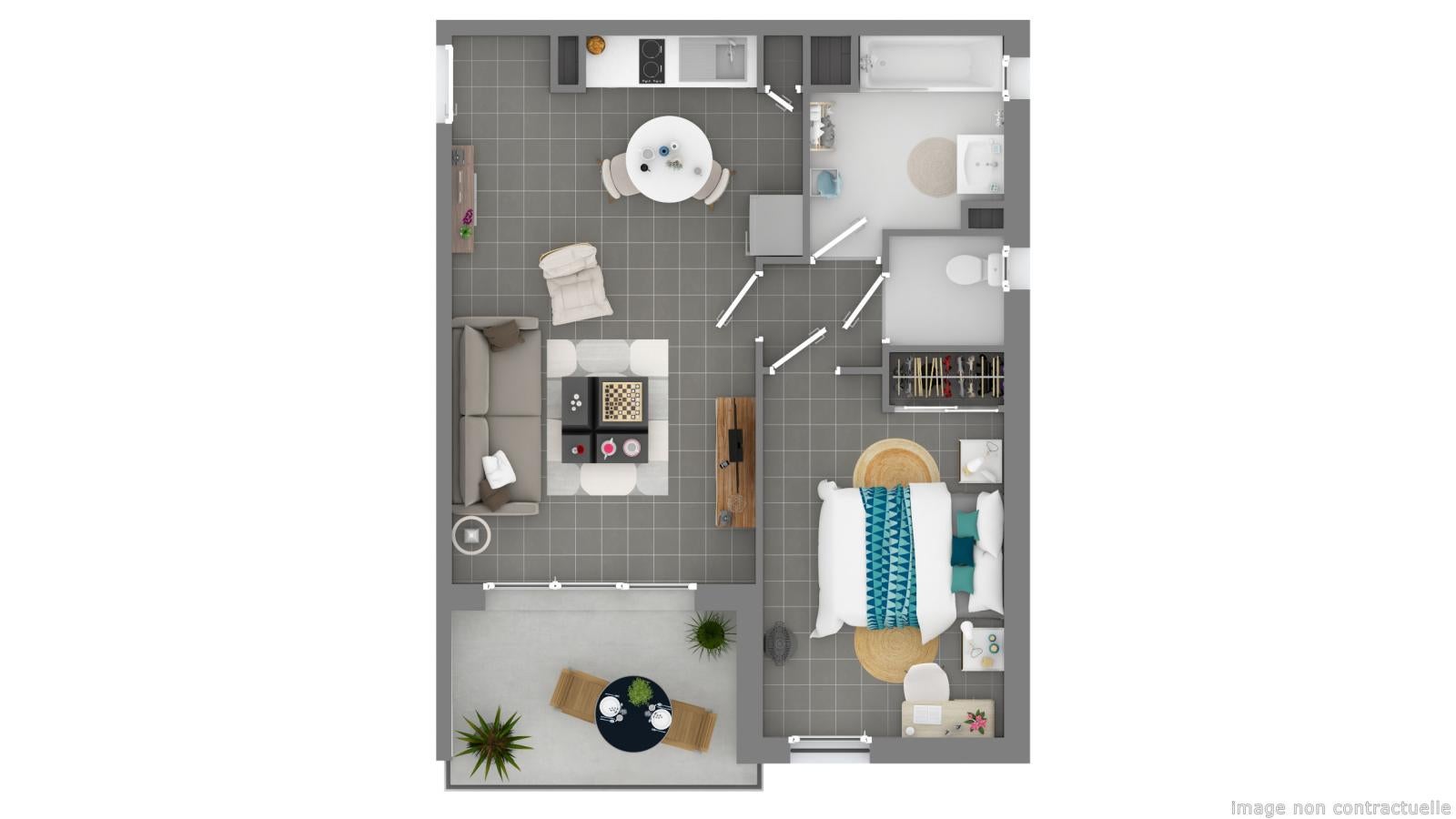 Appartement Rue Jean Bouin à Martigues