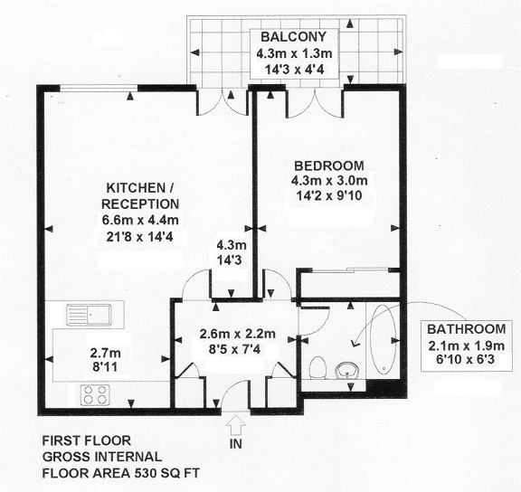Flat Queen Elizabeth Street in Greater London