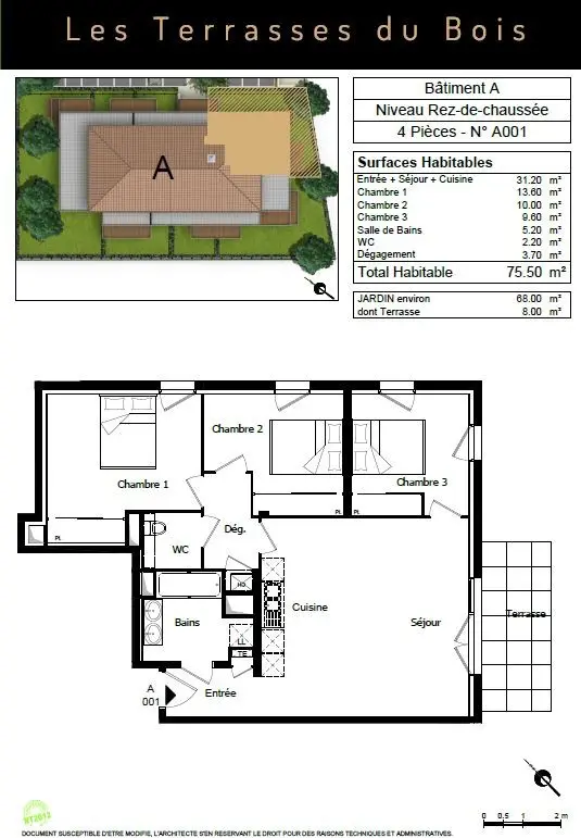 Appartement Allée du Grand Bois à Challans