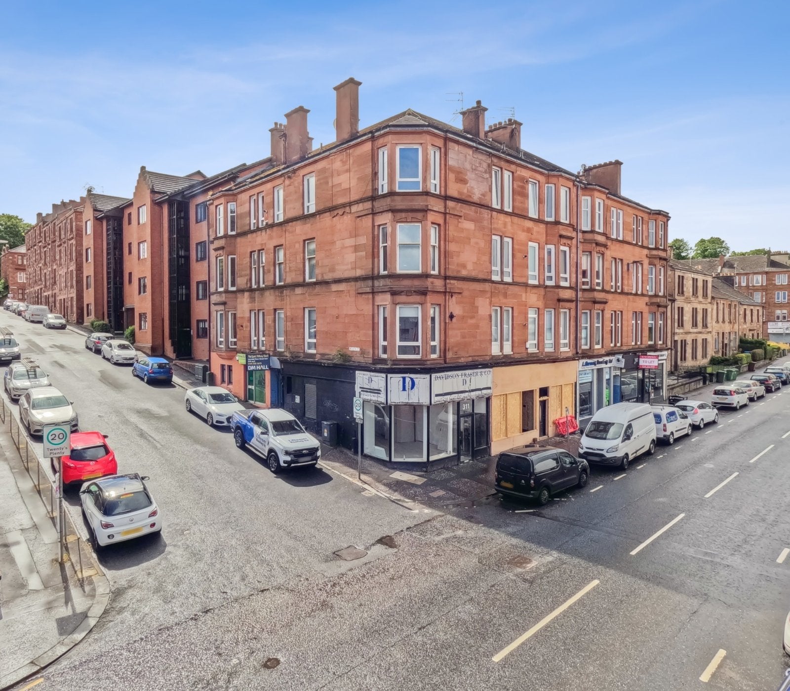 Flat Brunton Street in Glasgow