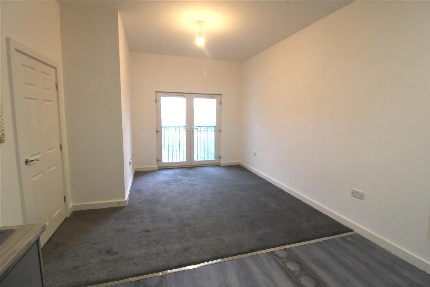Flat Wallsend Road in North Tyneside