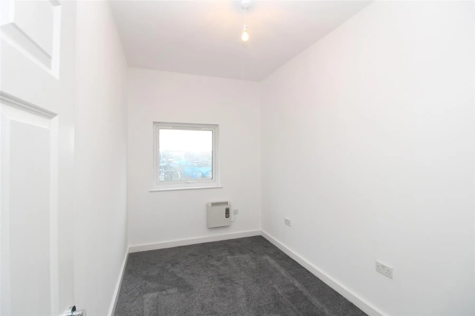 Flat Wallsend Road in North Tyneside