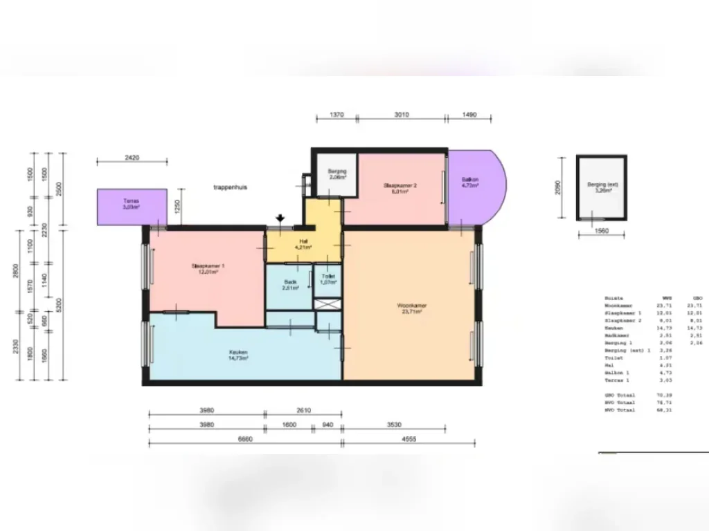 Appartement Bijlmerplein in Amsterdam