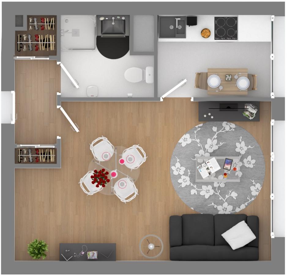 Flat Rue de Beaumont in Tours