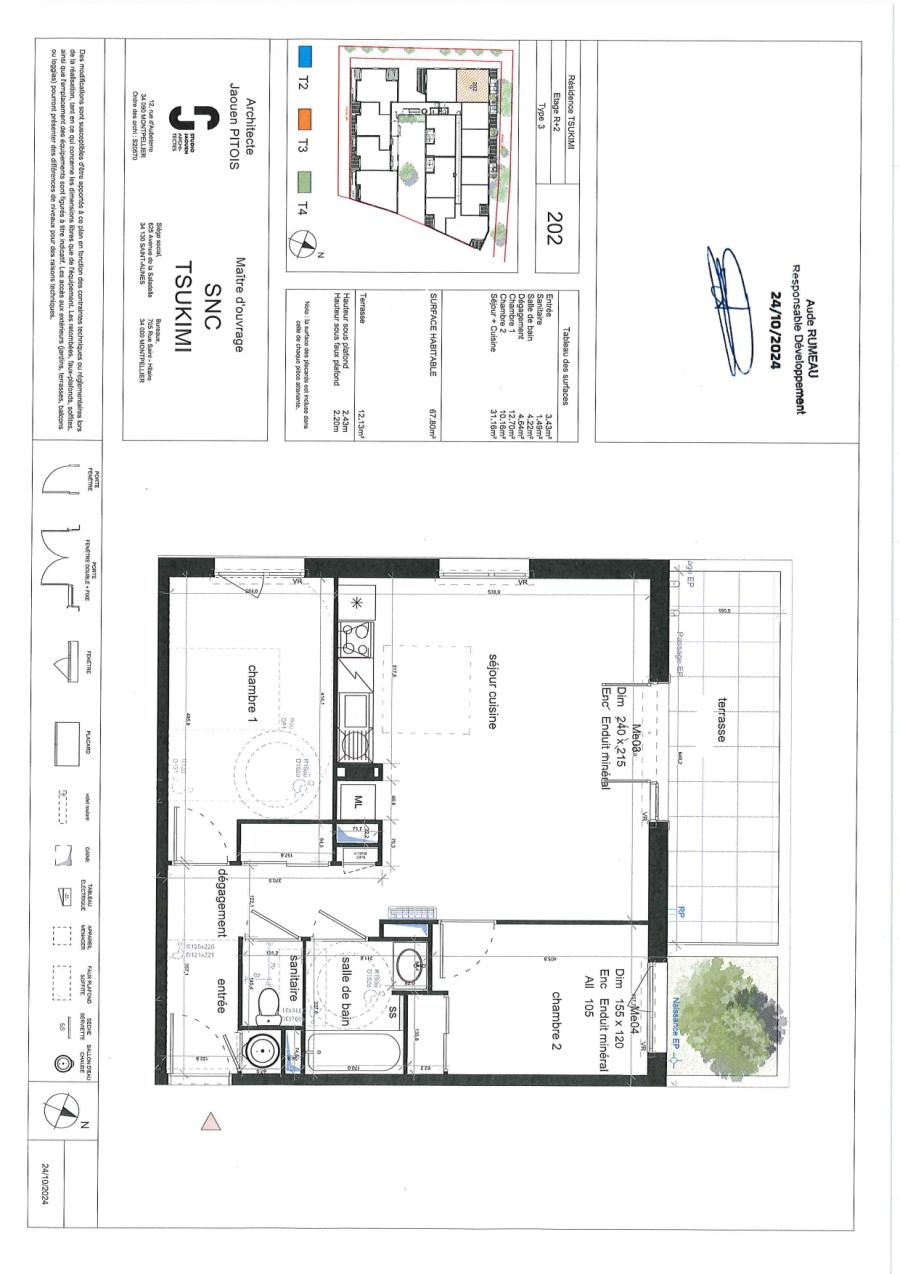 Appartement Avenue Jean-Baptiste Clément à Mauguio