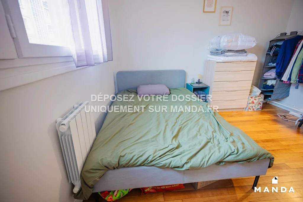 Chambre Rue Marie et Robert Dubois à Mantes-la-Jolie