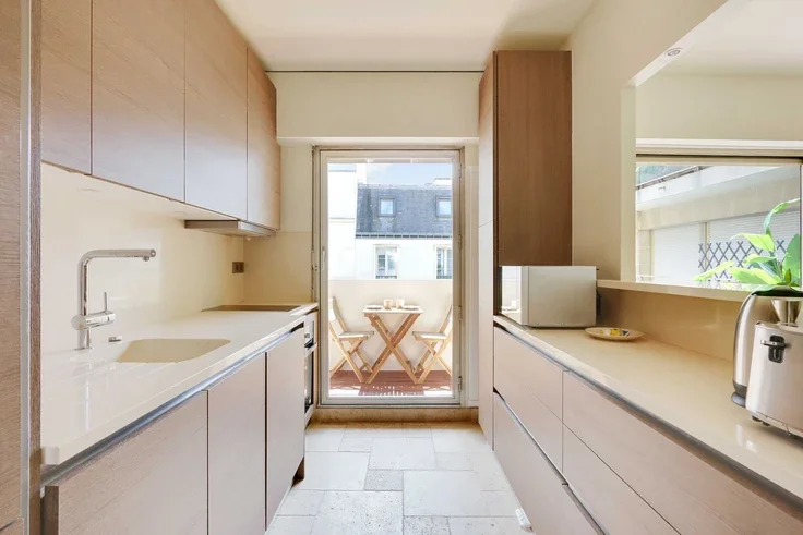 Flat Rue du Pas de la Mule in Paris