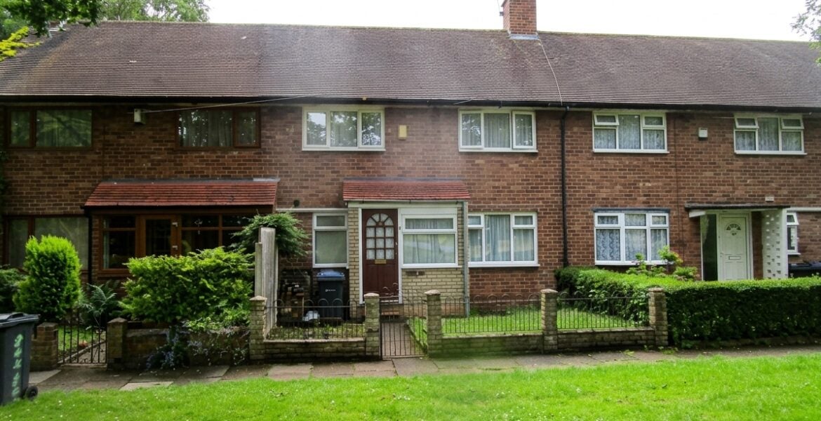 House Moors Lane in Birmingham
