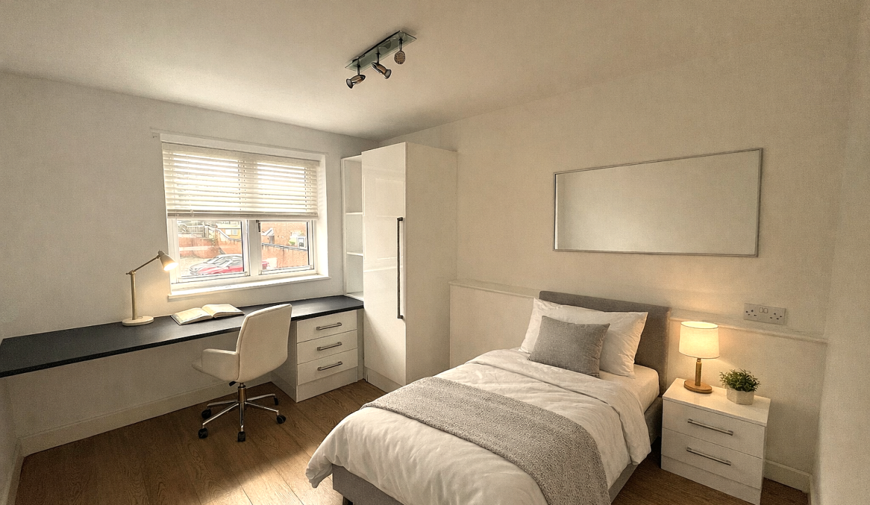 Flat Sandhurst Road in Leicester