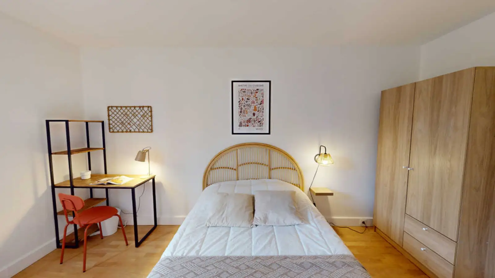 Chambre Rue Lecourbe à Paris