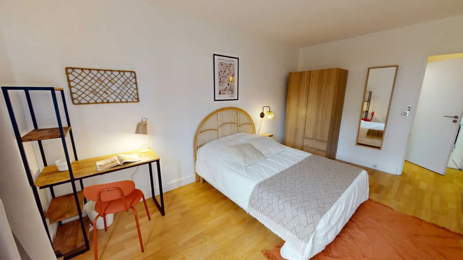 Chambre Rue Lecourbe à Paris