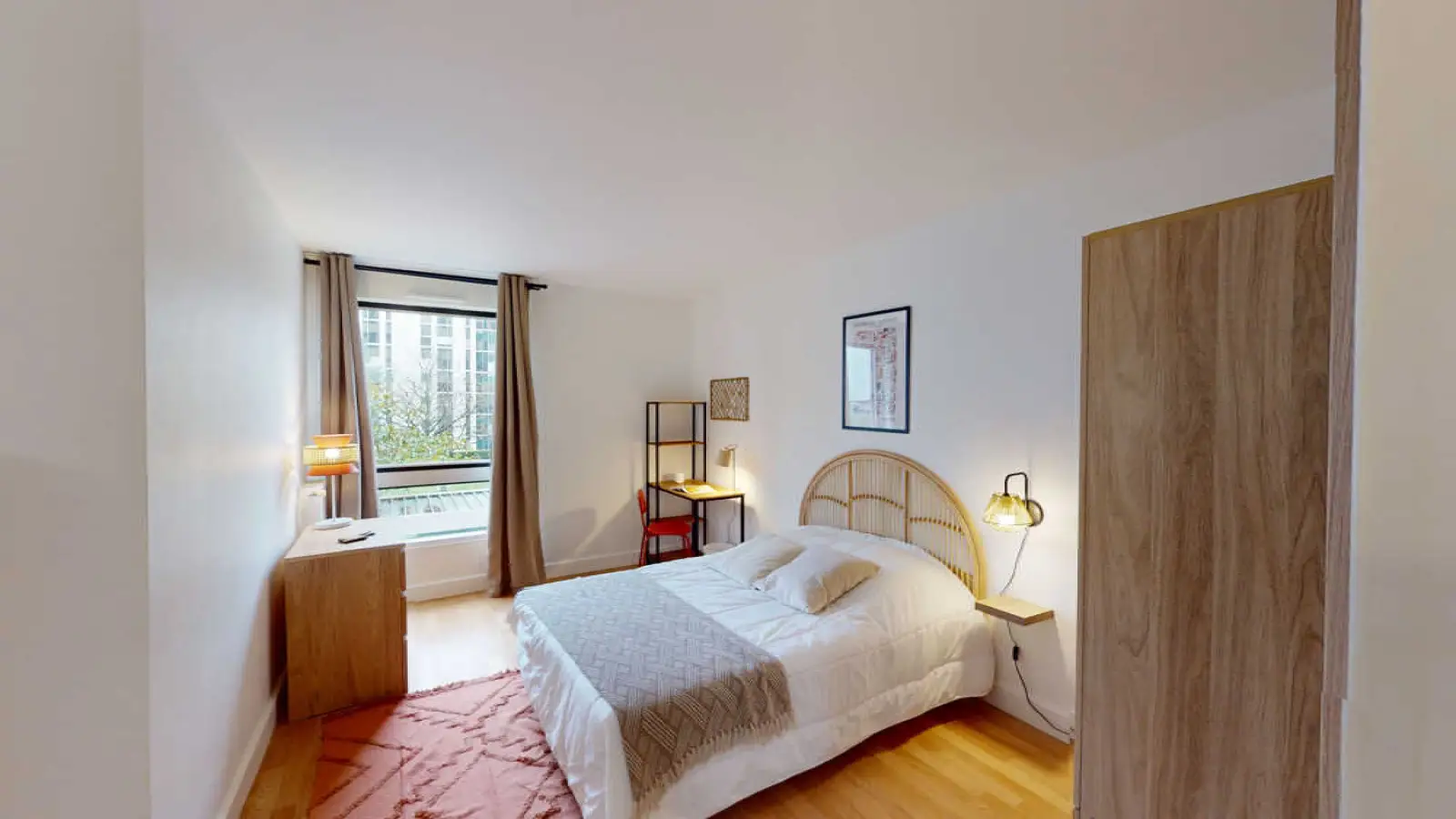 Chambre Rue Lecourbe à Paris
