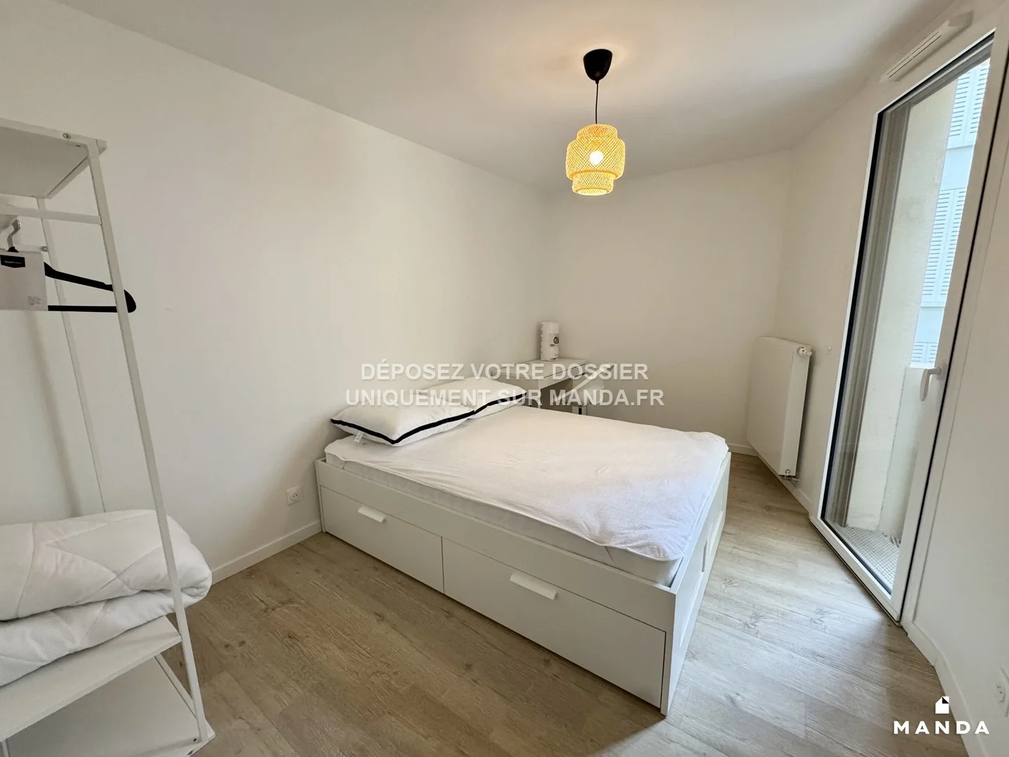Chambre Rue de la Compagnie du Midi à Bordeaux