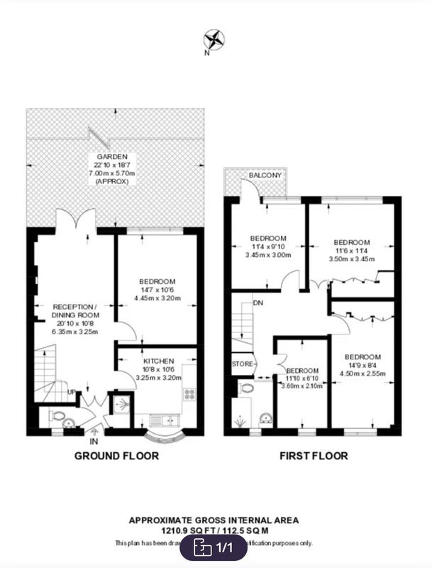 Room Lawrence Close in Greater London