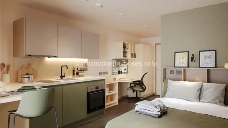 Flat Atholl Crescent Lane in City of Edinburgh