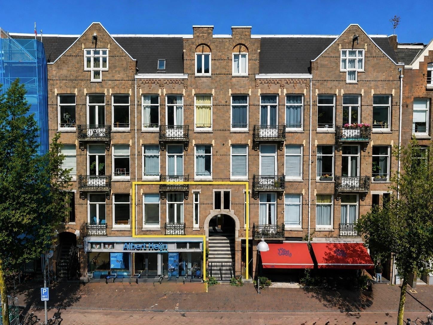 Appartement Overtoom in Amsterdam