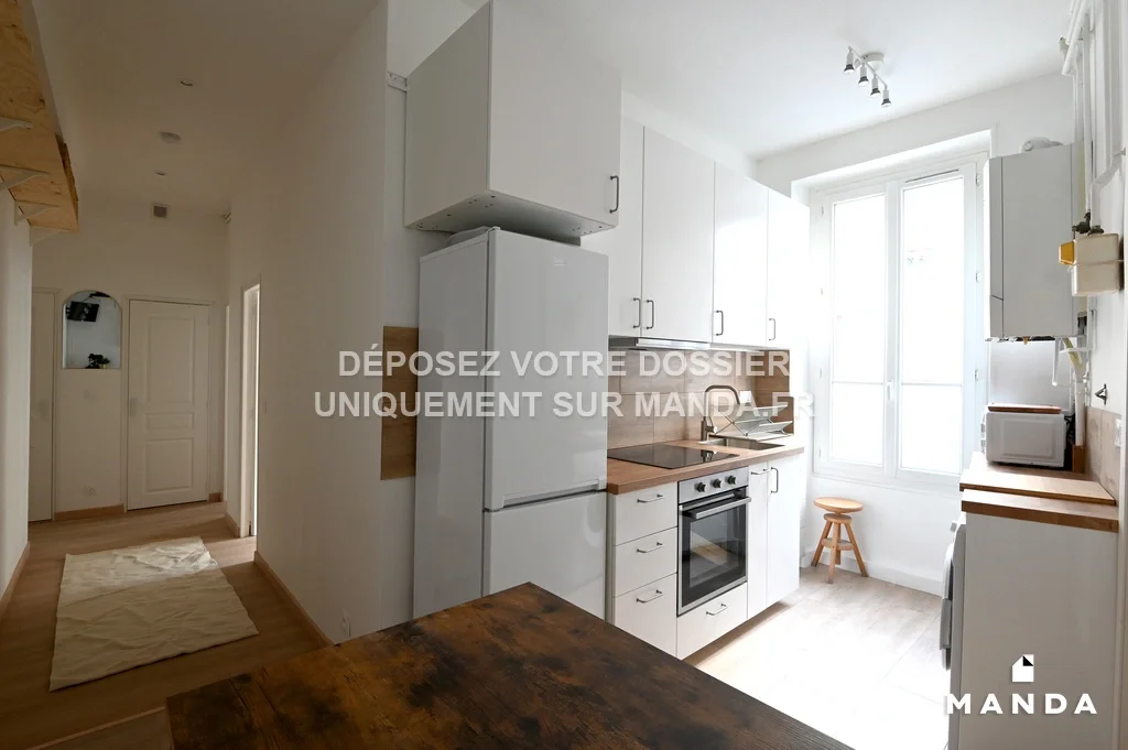 Chambre Rue Lacroix à Paris