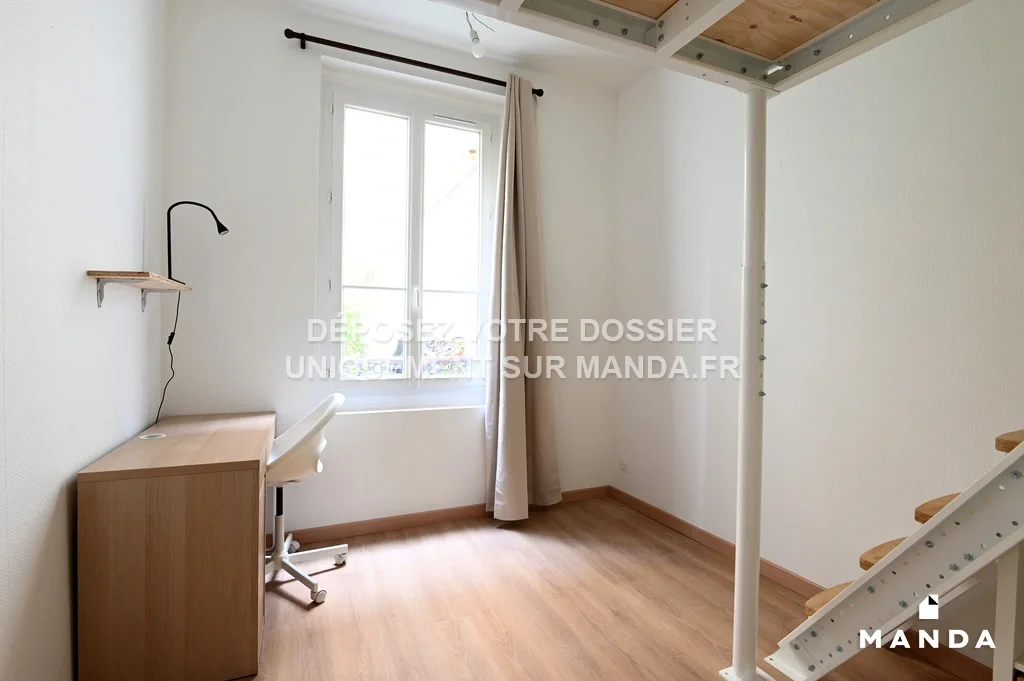 Chambre Rue Lacroix à Paris