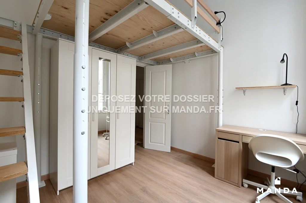 Chambre Rue Lacroix à Paris