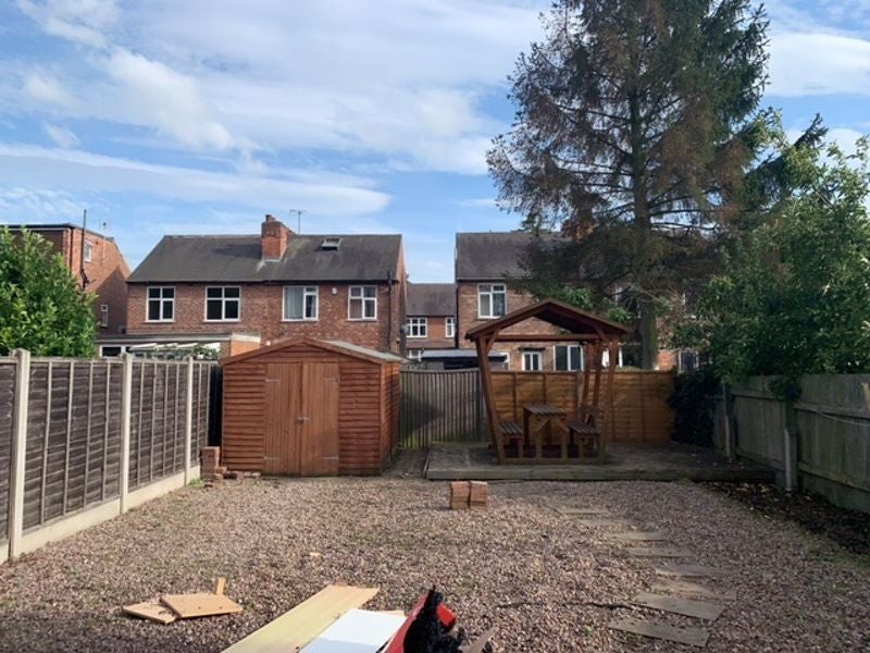 House Highfield Road in Nottingham