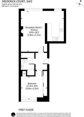 Flat Duke of York Square in Greater London
