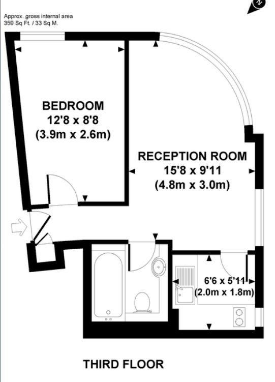 Flat Sloane Avenue in Greater London