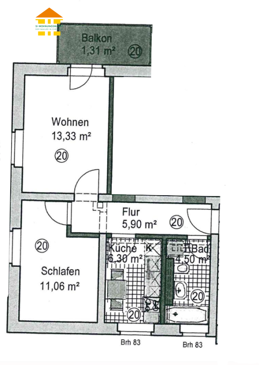 Wohnung Zschopauer Straße in Chemnitz