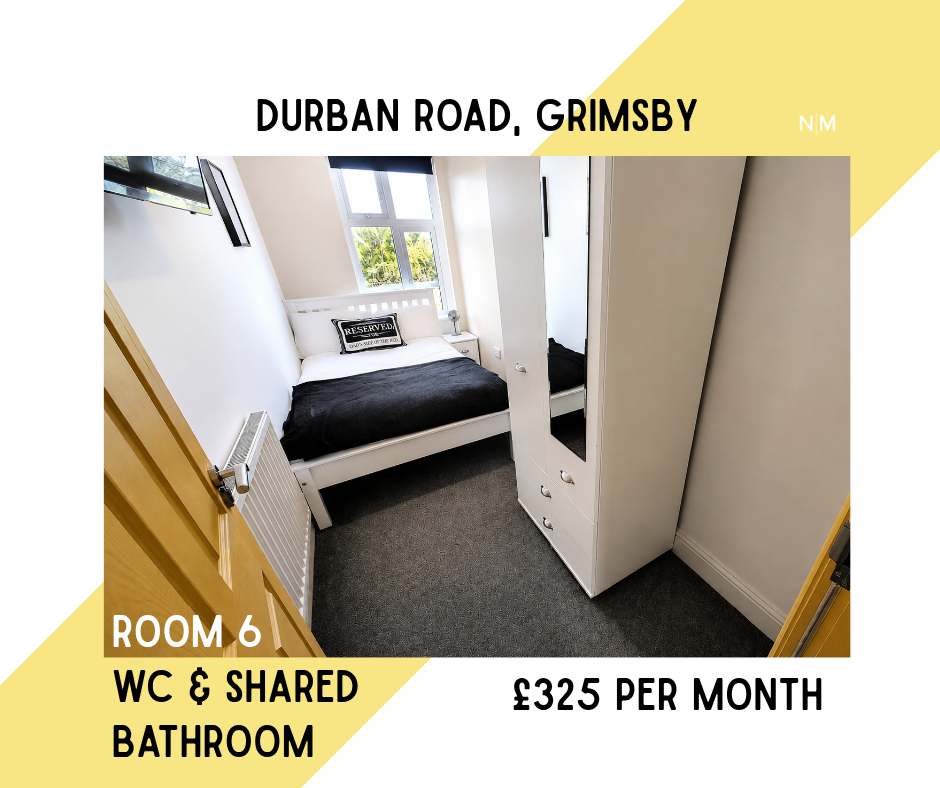 Room Durban Road in Grimsby