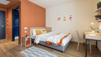 Chambre Rue Longchamp à Robert-Espagne