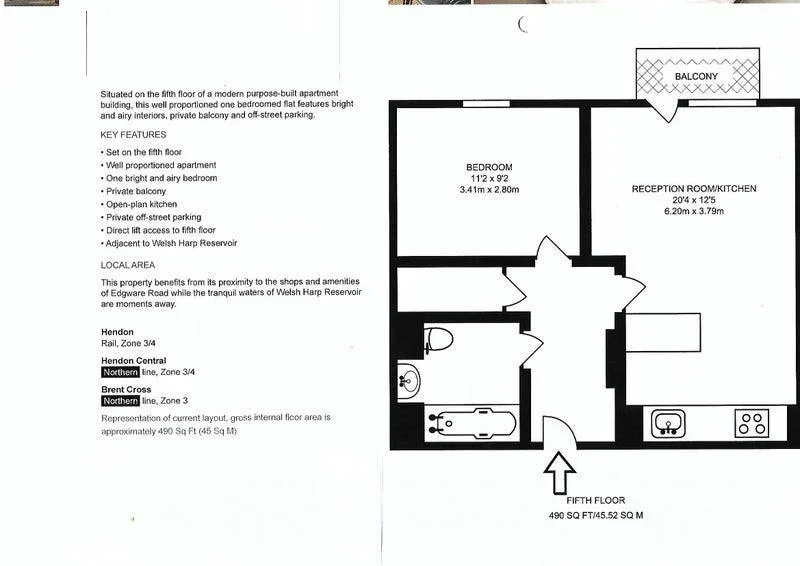 Flat Shearwater Drive in Greater London