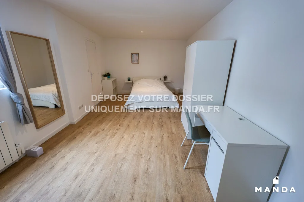 Chambre Rue de l'Amiral Courbet à Lille