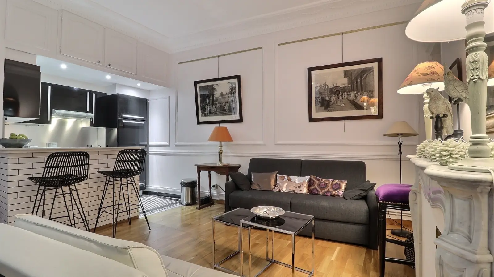 Flat Rue de la Faisanderie in Paris