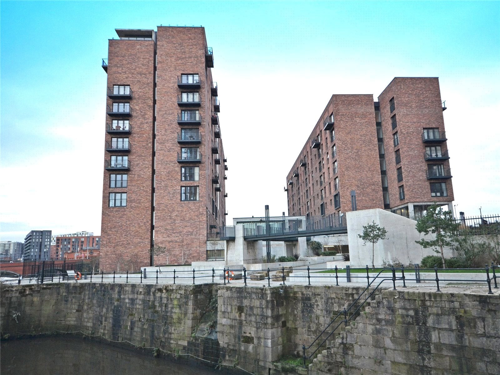 Flat Irwell River Park in Salford