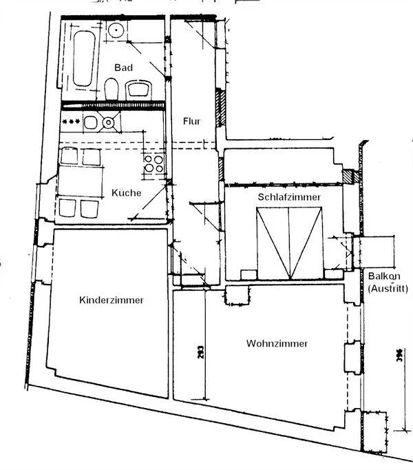 Wohnung Martinstraße in Meißen