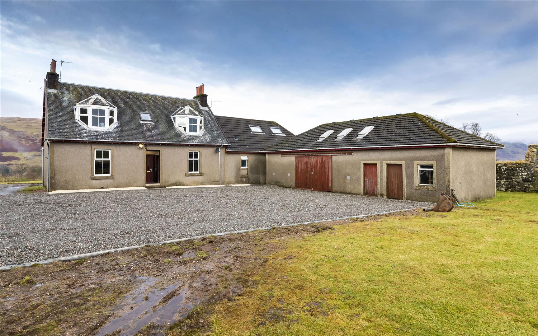 House Milngavie Road in Strathblane
