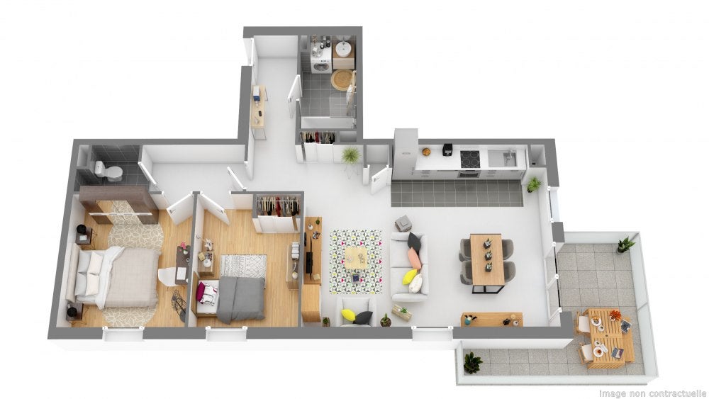 Appartement Rue André Turcat à Toulouse