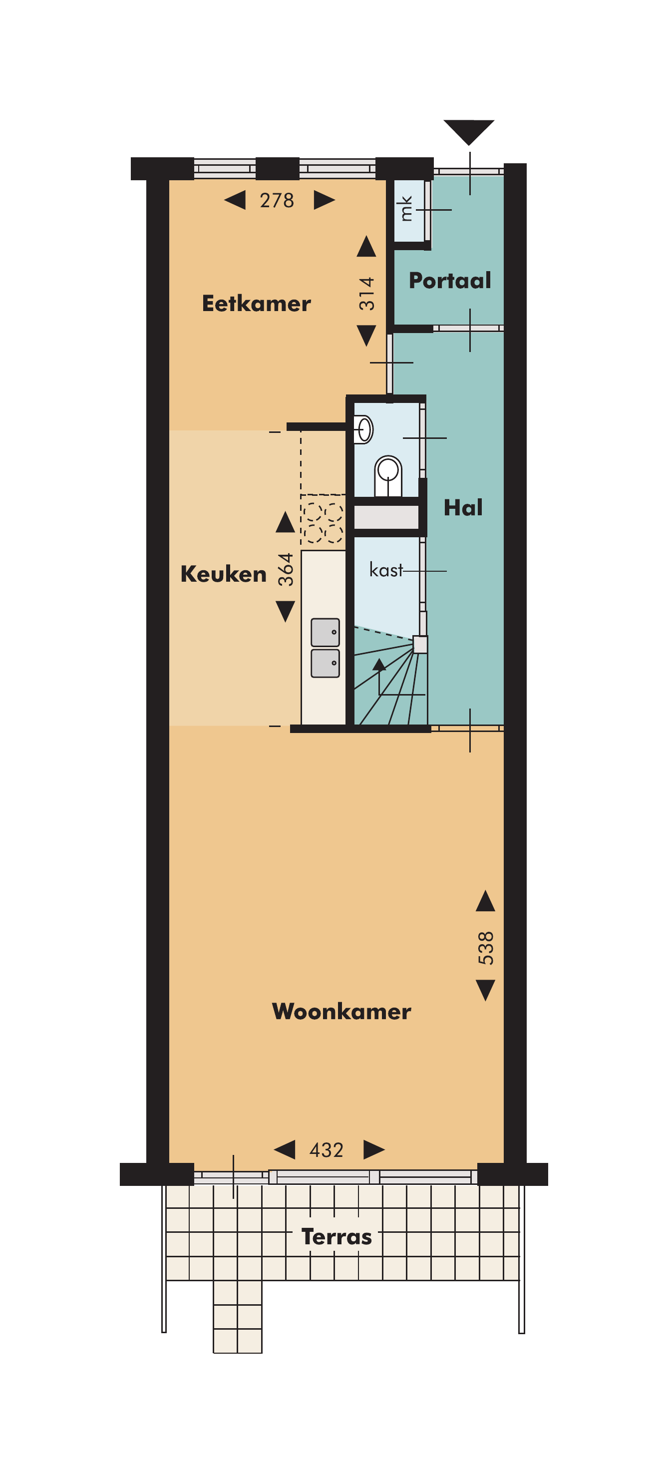 Appartement Rozemarijntuin 35 in Leiderdorp