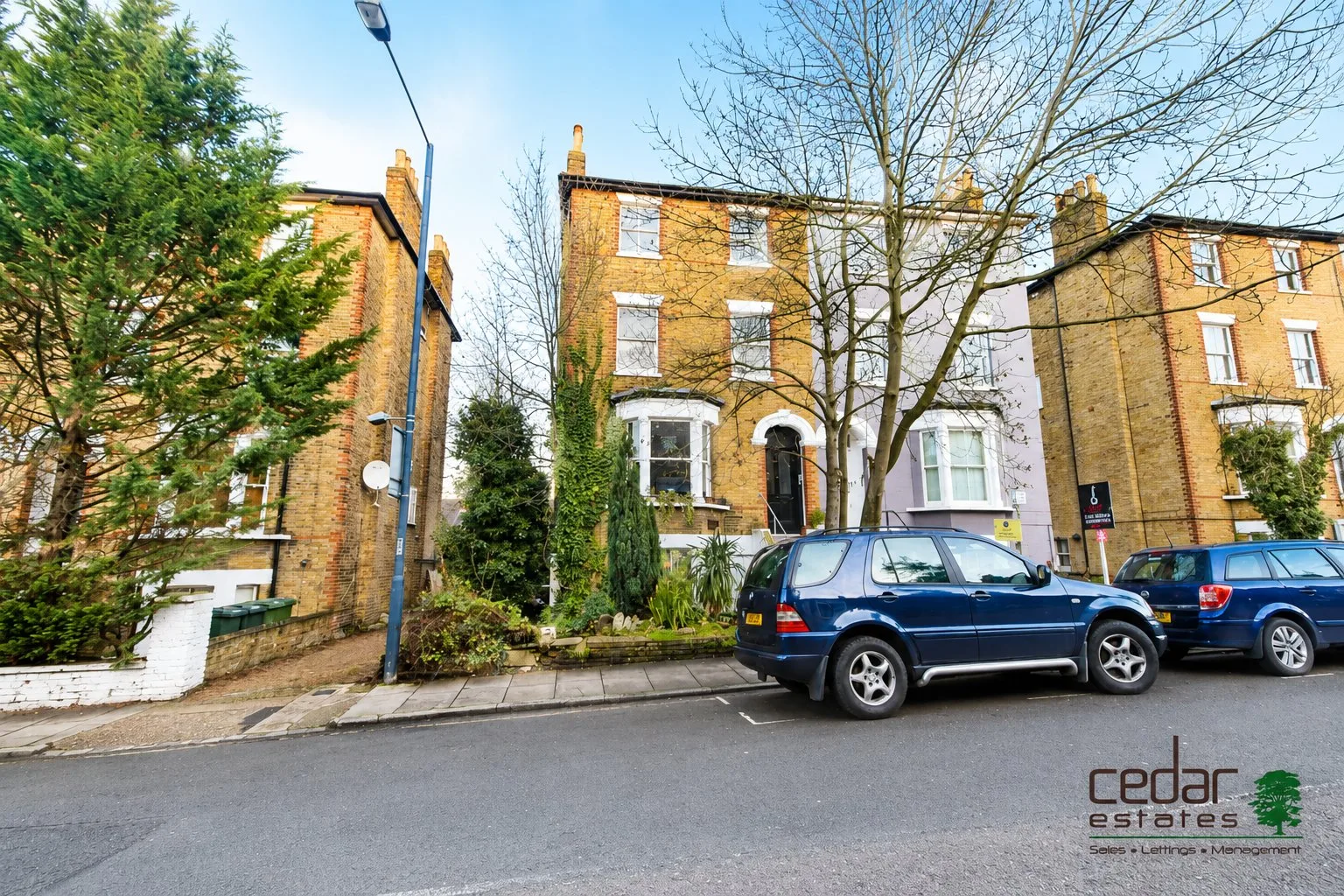 Flat Church Road in Greater London