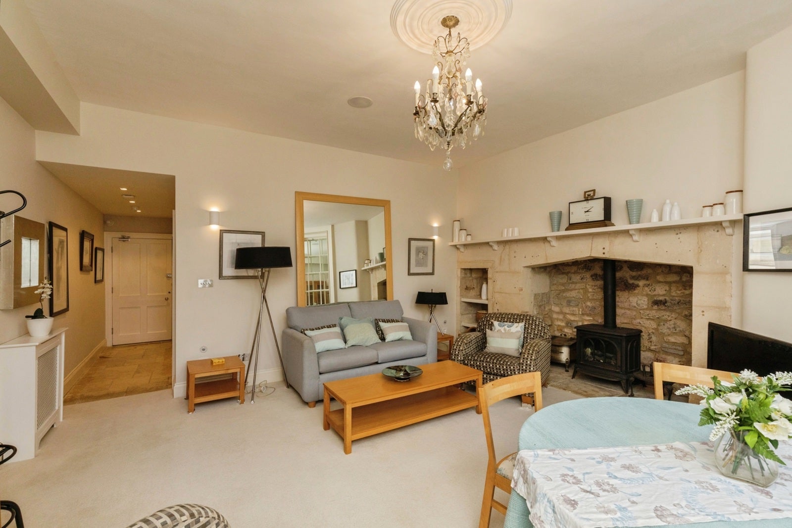 Flat Royal Crescent in Bath