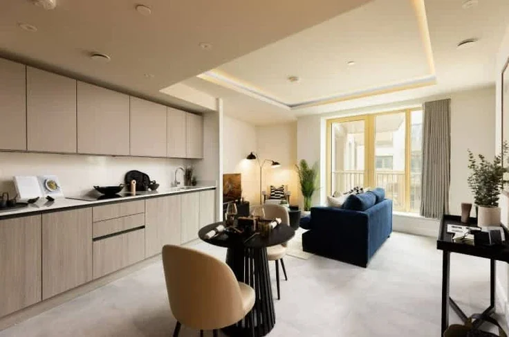 Flat Thessaly Road in Greater London