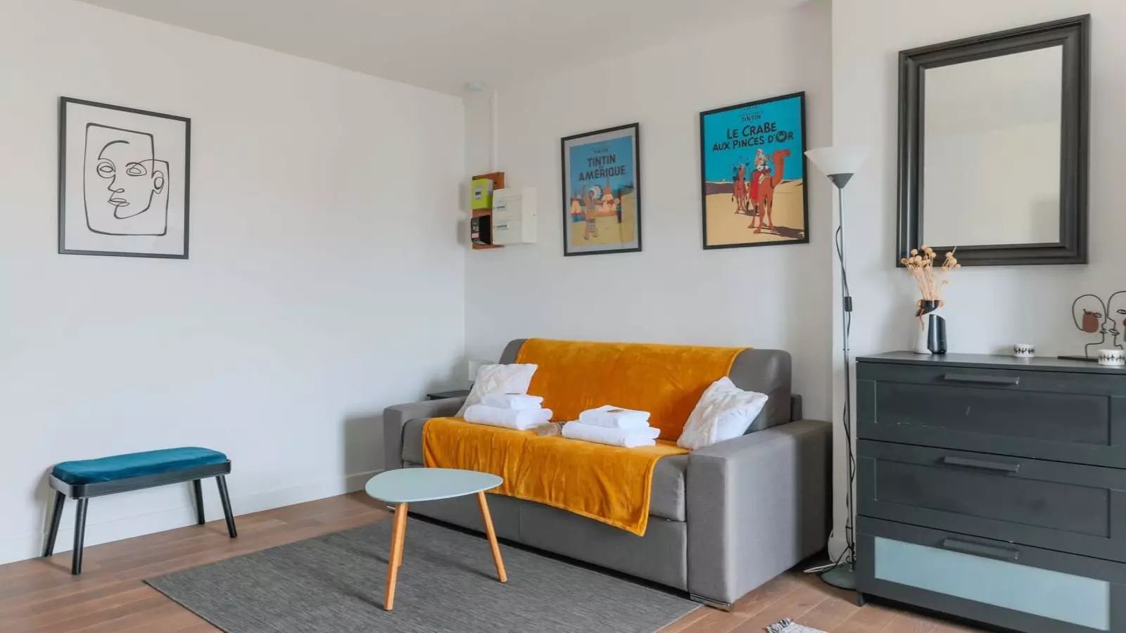 Flat Rue d'Aubervilliers in Paris