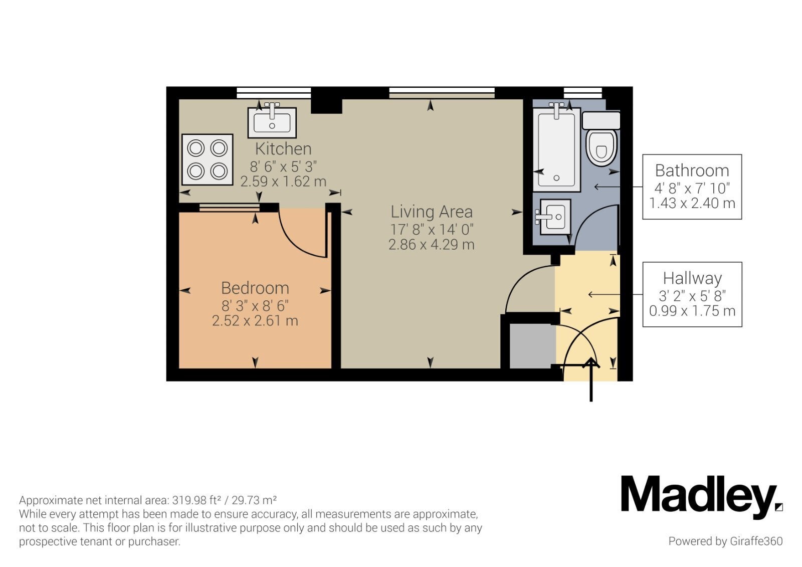 Flat John Silkin Lane in Greater London