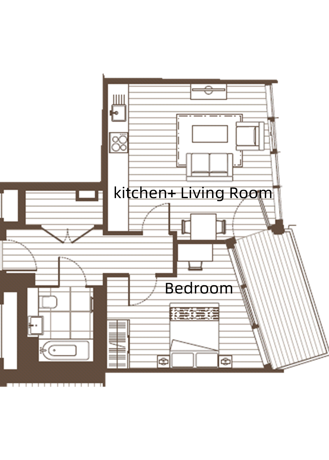 Flat Portal Way in Greater London