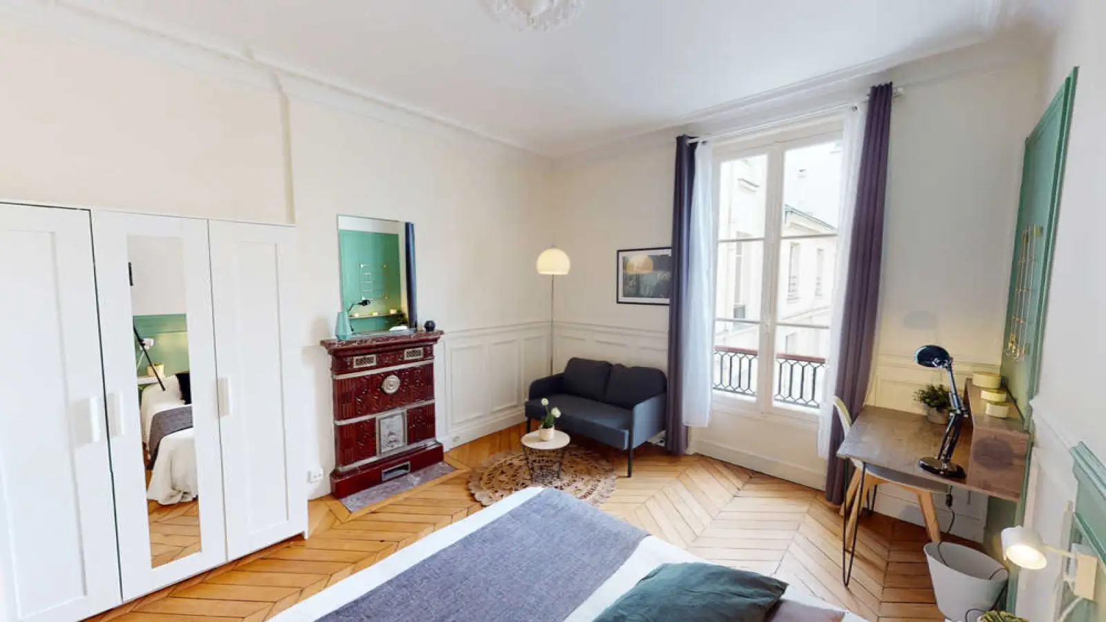 Chambre Rue Las Cases à Paris